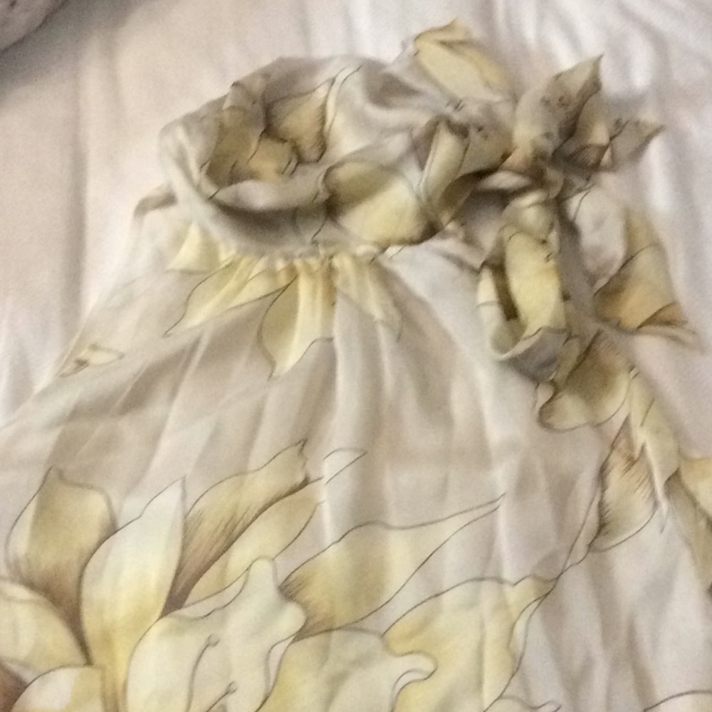 Silk sleeveless blouse